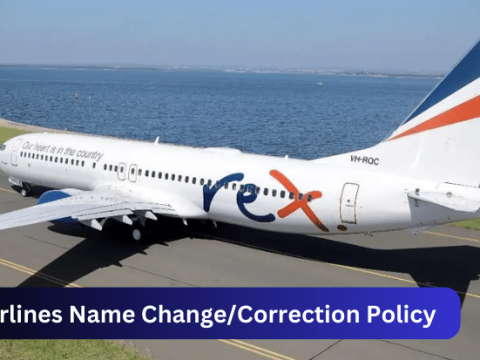 Rex Airlines Name Change/Correction Policy