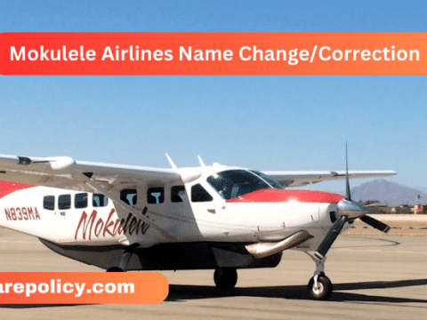 Mokulele Airlines Name Change/Correction Policy