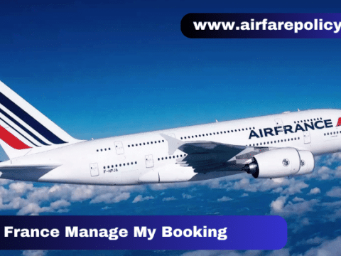 Air France Manage My Booking