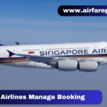 Singapore Airlines Manage Booking