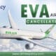 Eva airlines flight cancellation policy