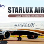 Starlux Airlines Name Change Correction Policy