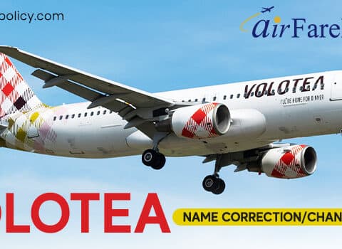 Volotea Name Change Correction Policy
