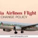 Alitalia Airlines Flight Change Policy