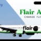 Flair Airlines Change Flight Policy
